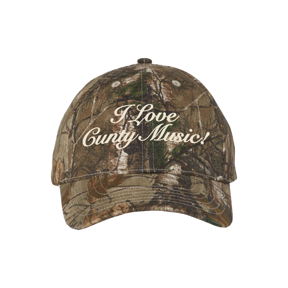 I Love Cunty Music! Camo Hat