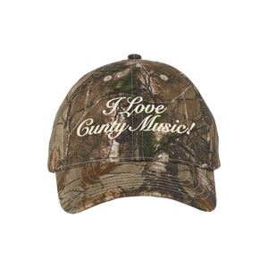 I Love Cunty Music! Camo Hat