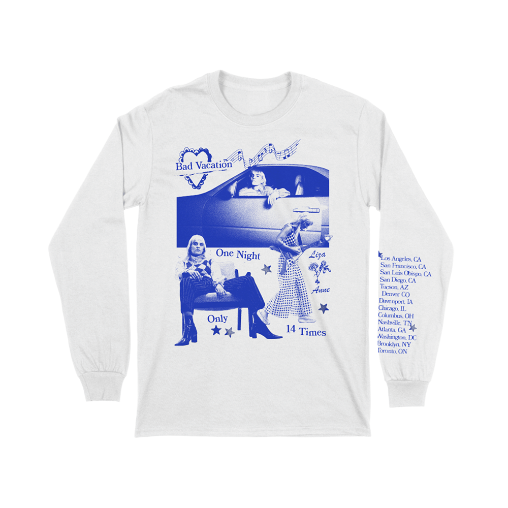 One Night Only Tour Long Sleeve T-Shirt (2X only)